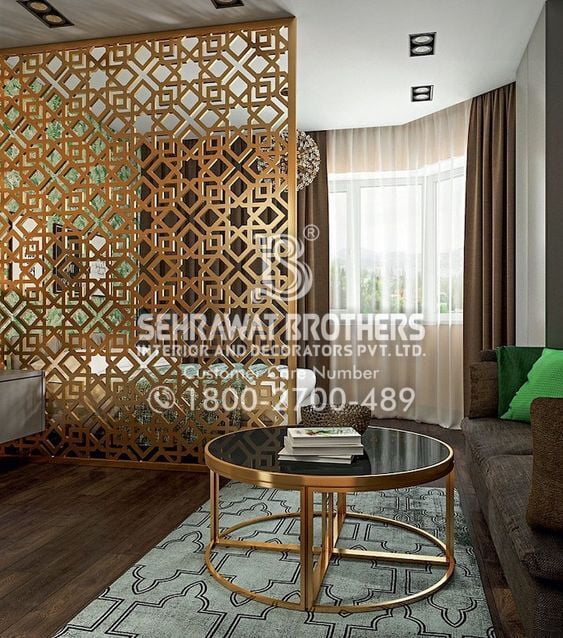 Get Waterproof WPC Frame, Free with Partition Jali Thickness 12mm